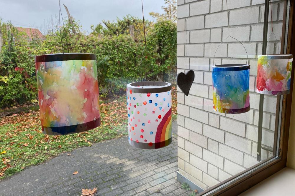 Laternen Kindergarten Hinterhöf