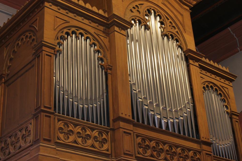 Kegelladenorgel der Ihringer Kirche